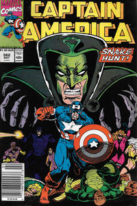 Cover for Captain America (Marvel, 1968 series) #382 [Australian]
