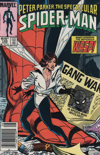 Cover Thumbnail for The Spectacular Spider-Man (Marvel, 1976 series) #105 [Newsstand]