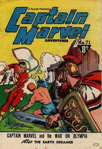 Cover Thumbnail for Captain Marvel Adventures (Cleland, 1946 series) #71