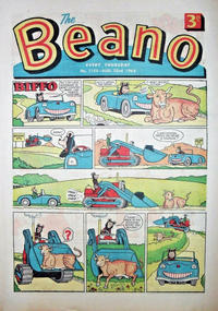 Cover Thumbnail for The Beano (D.C. Thomson, 1950 series) #1153