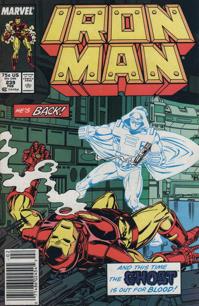 Cover for Iron Man (Marvel, 1968 series) #239 [Newsstand]