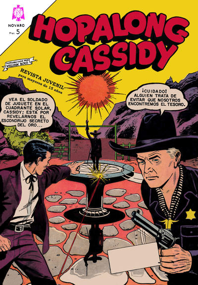 Cover for Hopalong Cassidy (Editorial Novaro, 1952 series) #138 [Española]