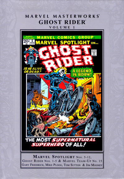 Cover for Marvel Masterworks: Ghost Rider (Marvel, 2019 series) #1