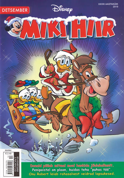 Cover for Miki Hiir (Egmont Estonia, 1992 series) #12/2019