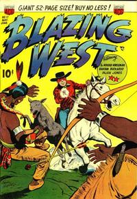 Cover Thumbnail for Blazing West (American Comics Group, 1948 series) #17