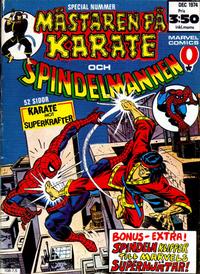 Cover Thumbnail for Mästaren på karate och Spindelmannen (Red Clown, 1974 series) #[nn]