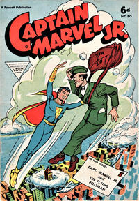 Cover Thumbnail for Captain Marvel Jr. (L. Miller & Son, 1950 series) #80