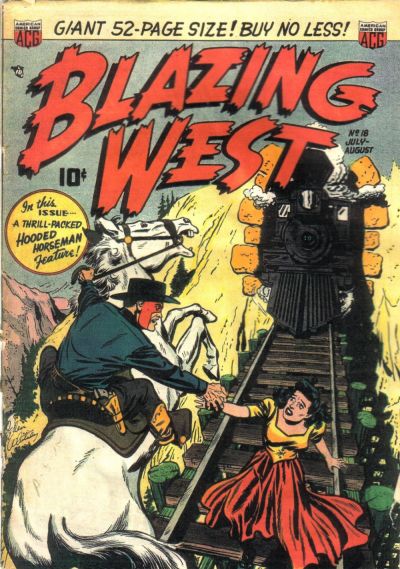 Cover for Blazing West (American Comics Group, 1948 series) #18