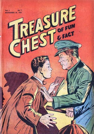 Cover for Treasure Chest of Fun and Fact (George A. Pflaum, 1946 series) #v3#7 [33]