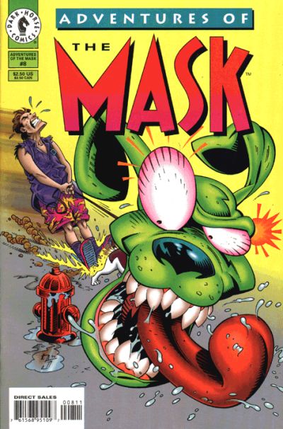 Cover for Adventures of the Mask (Dark Horse, 1996 series) #8 [Direct Sales]