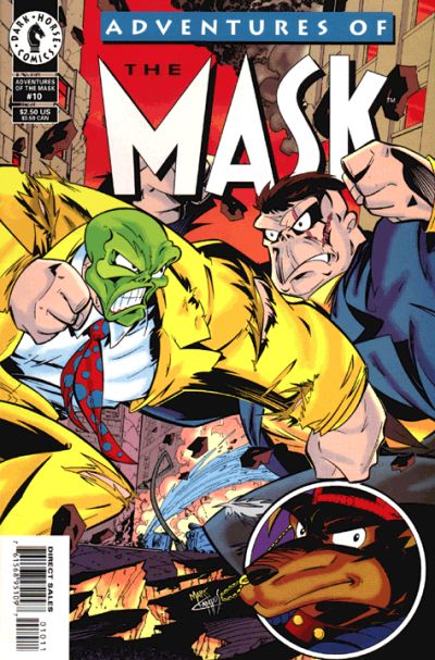 Cover for Adventures of the Mask (Dark Horse, 1996 series) #10