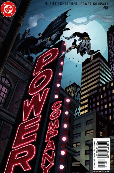 Cover for The Power Company (DC, 2002 series) #15