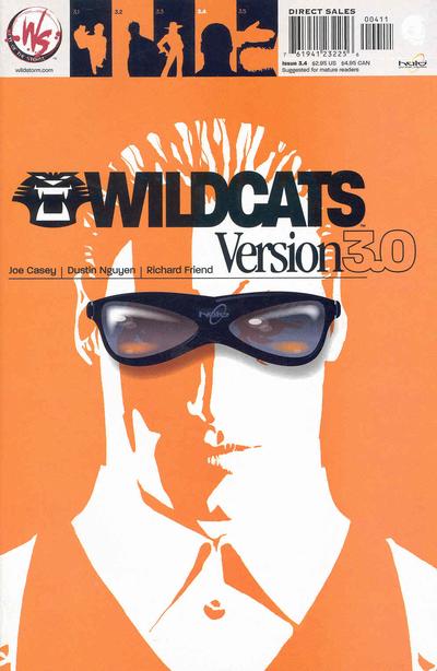 Cover for Wildcats Version 3.0 (DC, 2002 series) #4