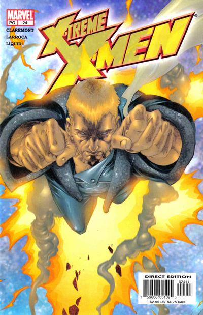 Cover for X-Treme X-Men (Marvel, 2001 series) #24 [Direct Edition]