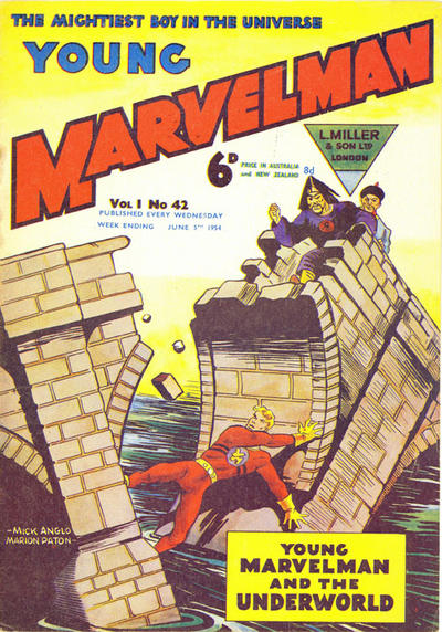 Cover for Young Marvelman (L. Miller & Son, 1954 series) #42