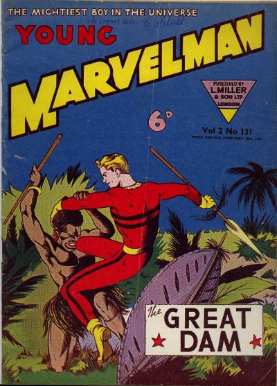 Cover for Young Marvelman (L. Miller & Son, 1954 series) #131