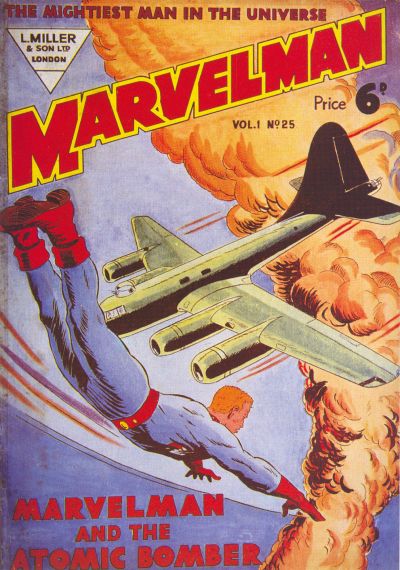 Cover for Marvelman (L. Miller & Son, 1954 series) #25