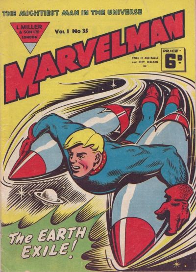 Cover for Marvelman (L. Miller & Son, 1954 series) #35