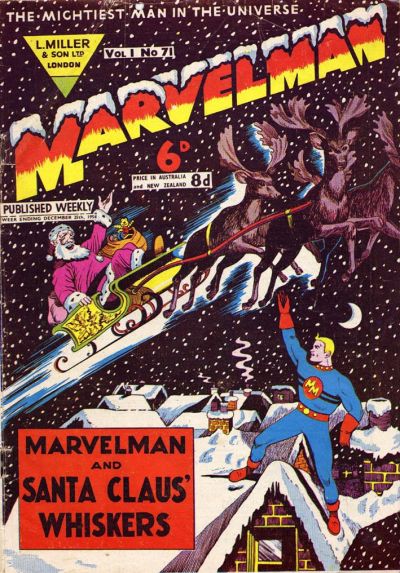 Cover for Marvelman (L. Miller & Son, 1954 series) #71