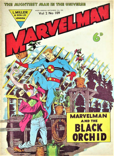 Cover for Marvelman (L. Miller & Son, 1954 series) #109