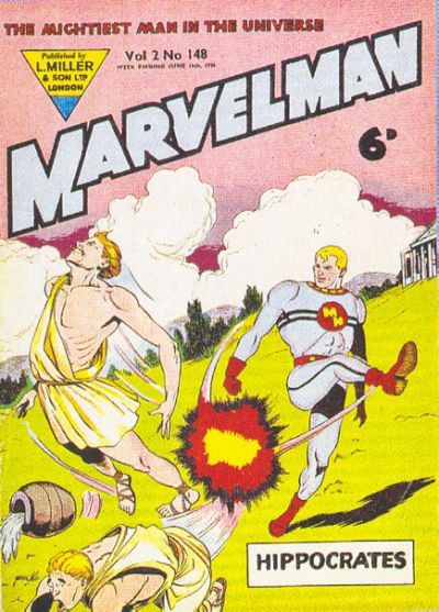 Cover for Marvelman (L. Miller & Son, 1954 series) #148