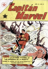 Cover Thumbnail for El Capitan Marvel (Editorial Novaro, 1952 series) #13