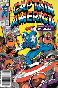 Cover for Captain America (Marvel, 1968 series) #385 [Australian]