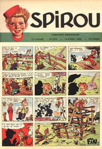 Cover Thumbnail for Spirou (Dupuis, 1947 series) #574