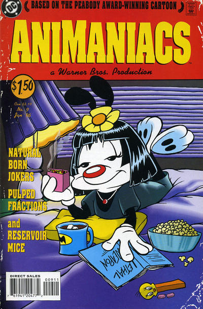 Cover for Animaniacs (DC, 1995 series) #9 [Direct Sales]