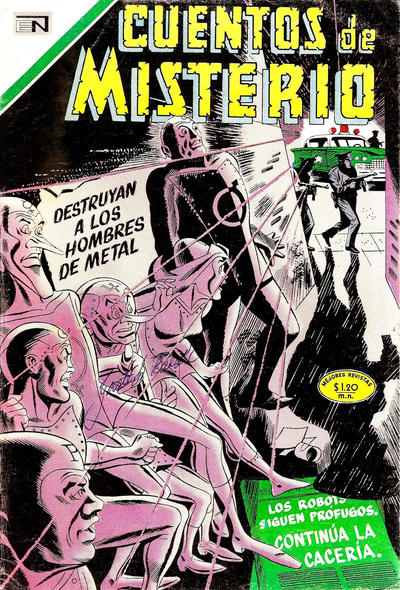 Cover for Cuentos de Misterio (Editorial Novaro, 1960 series) #173