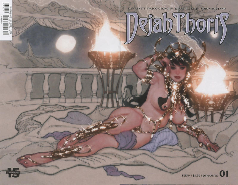 Cover for Dejah Thoris (Dynamite Entertainment, 2019 series) #1 [Cover C Adam Hughes]