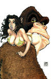 Cover for Cavewoman: Raptor (Basement, 2002 series) #1 [Special Edition Devon Massey]
