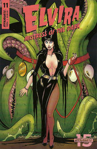 Cover Thumbnail for Elvira Mistress of the Dark (Dynamite Entertainment, 2018 series) #11 [Cover A Tim Seeley]
