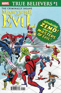 Cover Thumbnail for True Believers: The Criminally Insane - Masters of Evil (Marvel, 2020 series) #1