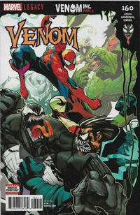 Cover Thumbnail for Venom (Marvel, 2017 series) #160 [Regular Edition - Gerardo Sandoval Cover]