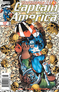 Cover for Captain America (Marvel, 1998 series) #8 [Direct Edition]