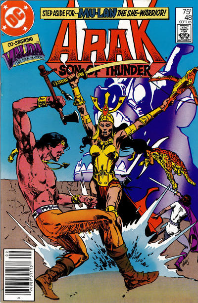 Cover for Arak / Son of Thunder (DC, 1981 series) #48 [Newsstand]