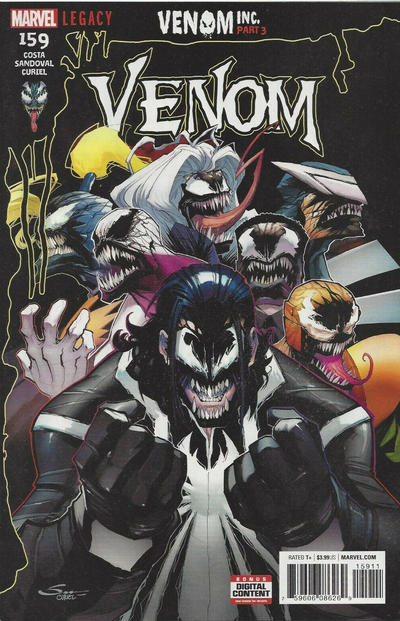 Cover for Venom (Marvel, 2017 series) #159