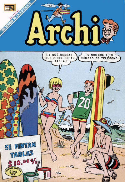 Cover for Archi (Editorial Novaro, 1956 series) #341