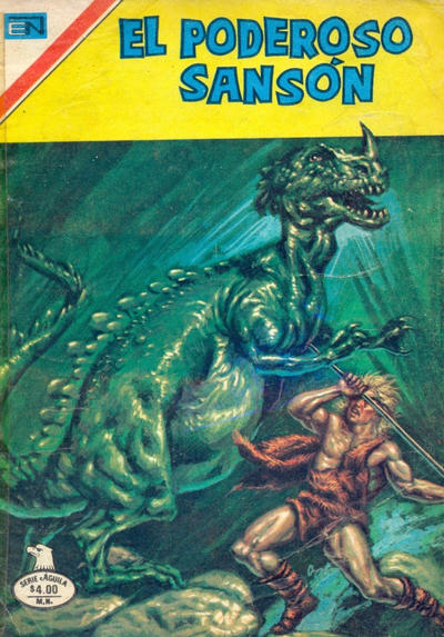 Cover for El Poderoso Sansón (Editorial Novaro, 1972 series) #87