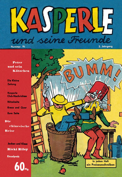 Cover for Kasperle (Jaeger'sche Buchdruckerei, 1960 series) #95