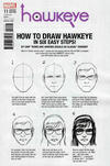 Cover for Hawkeye (Marvel, 2017 series) #11 [Chip Zdarsky 'How to Draw']
