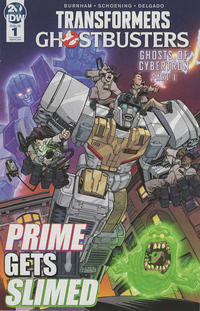 Cover Thumbnail for Transformers / Ghostbusters [ashcan] (IDW, 2019 series) #1 Ashcan
