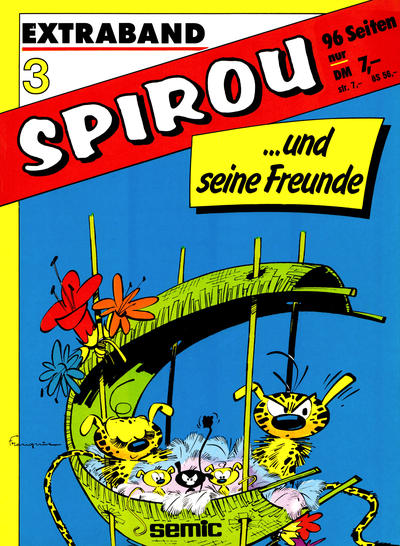 Cover for Spirou und seine Freunde (Carlsen Comics [DE], 1984 ? series) #3