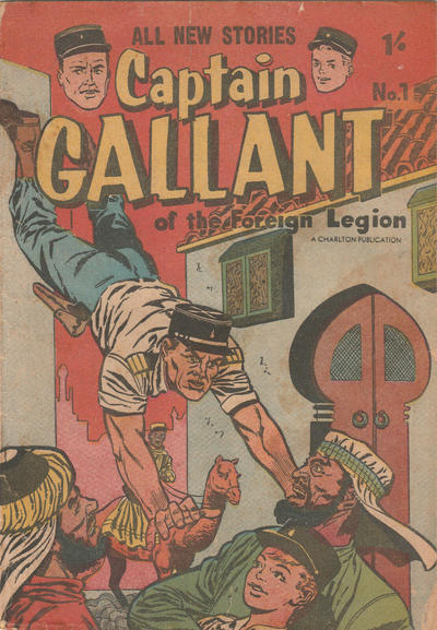 Cover for Captain Gallant (Cleland, 1957 ? series) #1