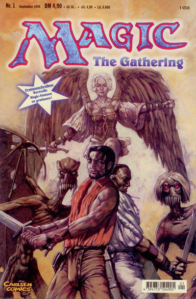 Cover for Magic the Gathering (Carlsen Comics [DE], 1998 series) #1