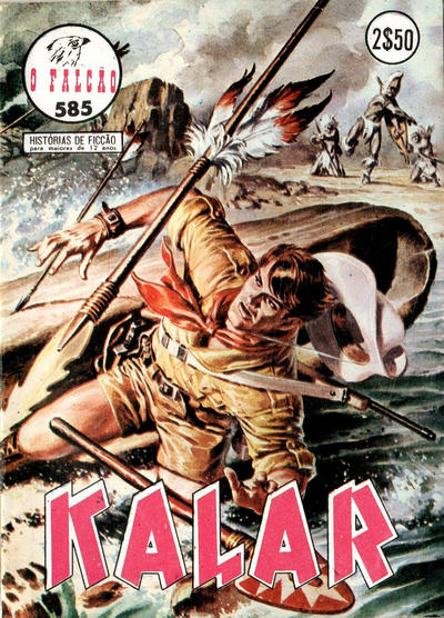Cover for O Falcão (Grupo de Publicações Periódicas, 1960 series) #585