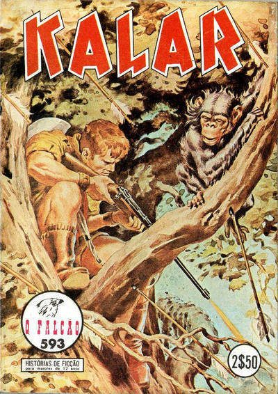 Cover for O Falcão (Grupo de Publicações Periódicas, 1960 series) #593