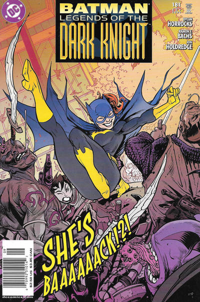Cover for Batman: Legends of the Dark Knight (DC, 1992 series) #181 [Newsstand]