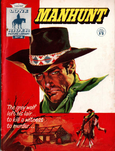 Cover for Lone Rider Picture Library (IPC, 1961 series) #2 [Overseas Edition]